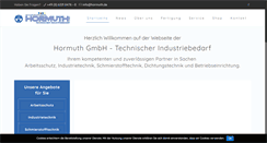 Desktop Screenshot of hormuth.de